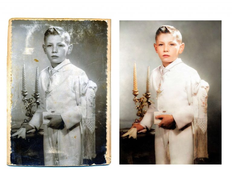 Restauración de foto en eibar