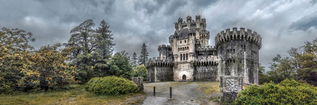 El castillo de Butrón fotografía profesional con EinerRP de Eibar
