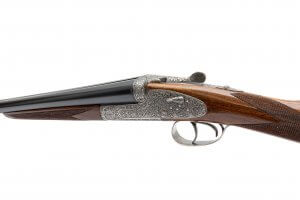 detalle grabado escopeta parkemy Eibar fotografía profesional Einer