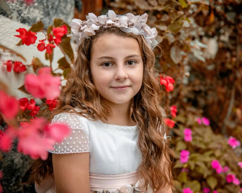 Primera comunión niña retrato EinerRP
